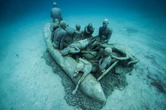 The Raft of Lampedusa, Lanzarote, Museo Atlantico, 2016